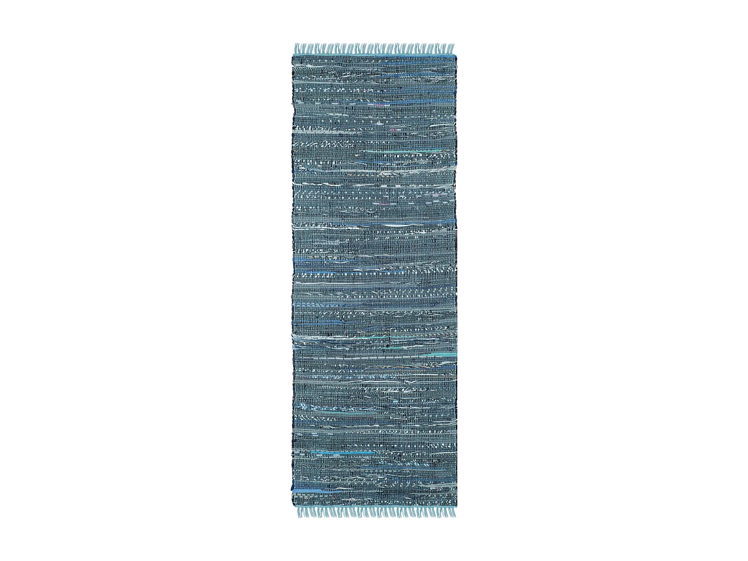 Tapis Bleu/Multicolore 69 X 183 cm - Elena