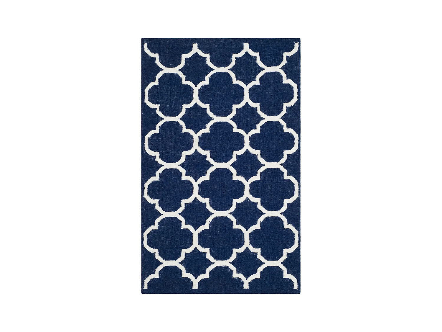 Tapis Bleu Marine/Neutre 122 X 183 cm - Tahla