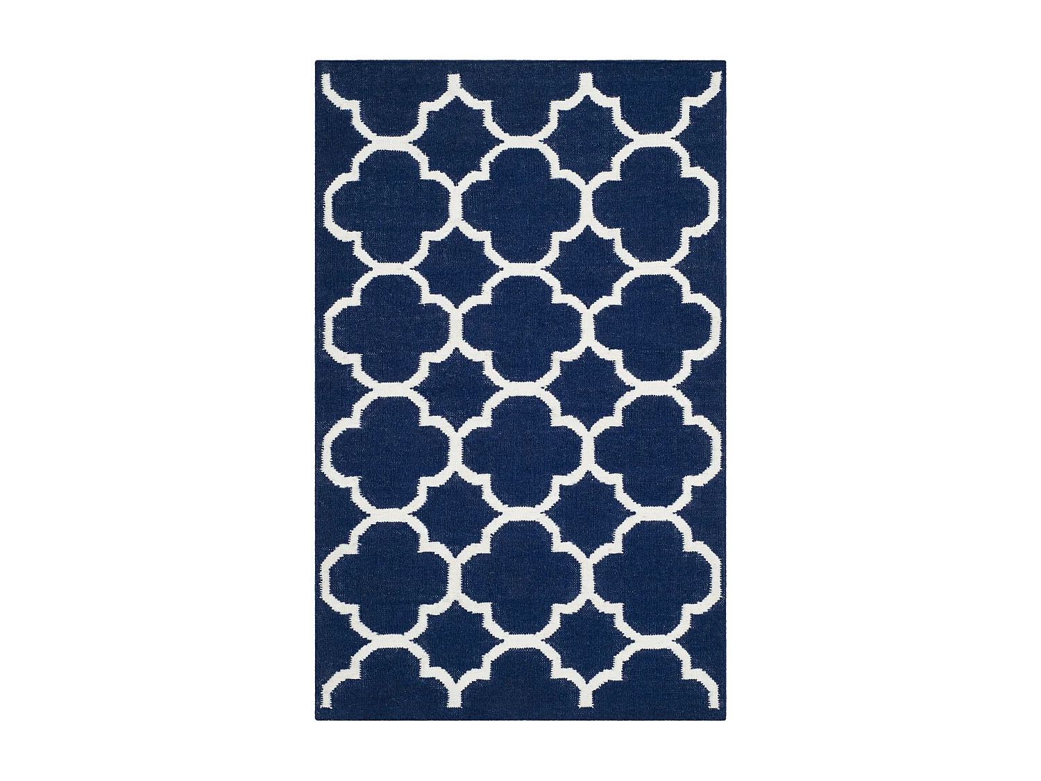 Tapis Bleu Marine/Neutre 122 X 183 cm - Tahla