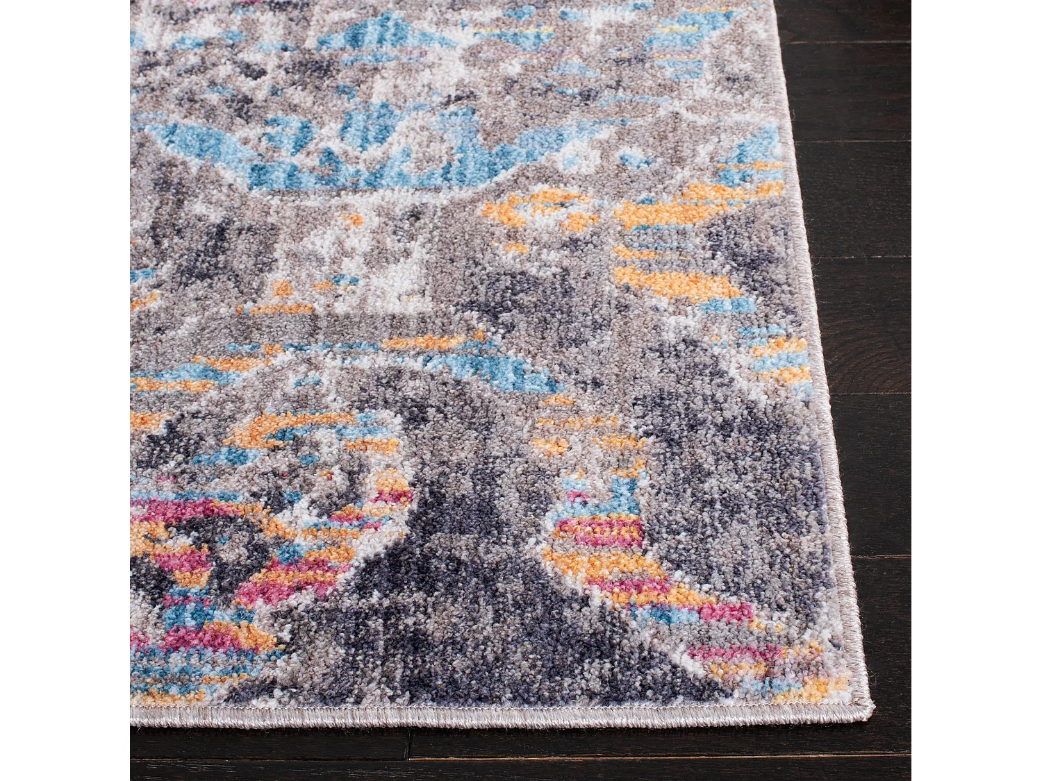 Tapis Gris/Bleu 91 X 152 cm - Bellini