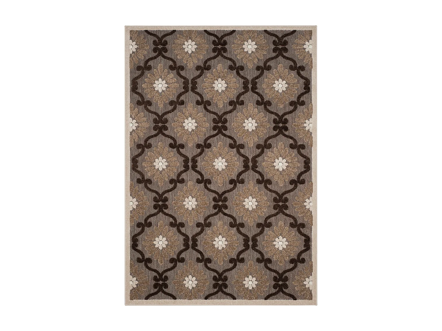 Tapis Marron/Marron 201 X 290 cm - Newbury