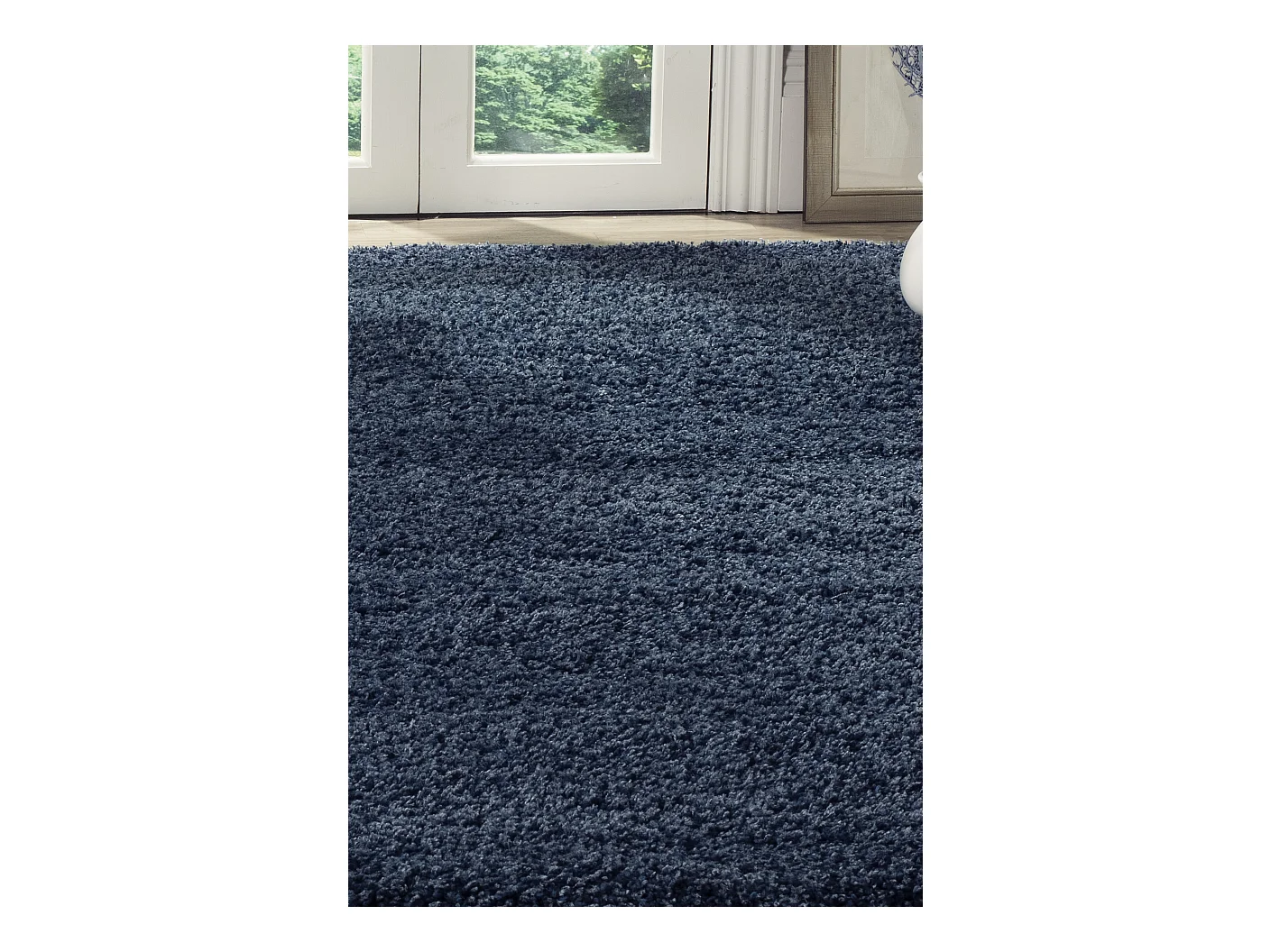 Tapis Bleu Marine 122 X 183 cm - Crosby
