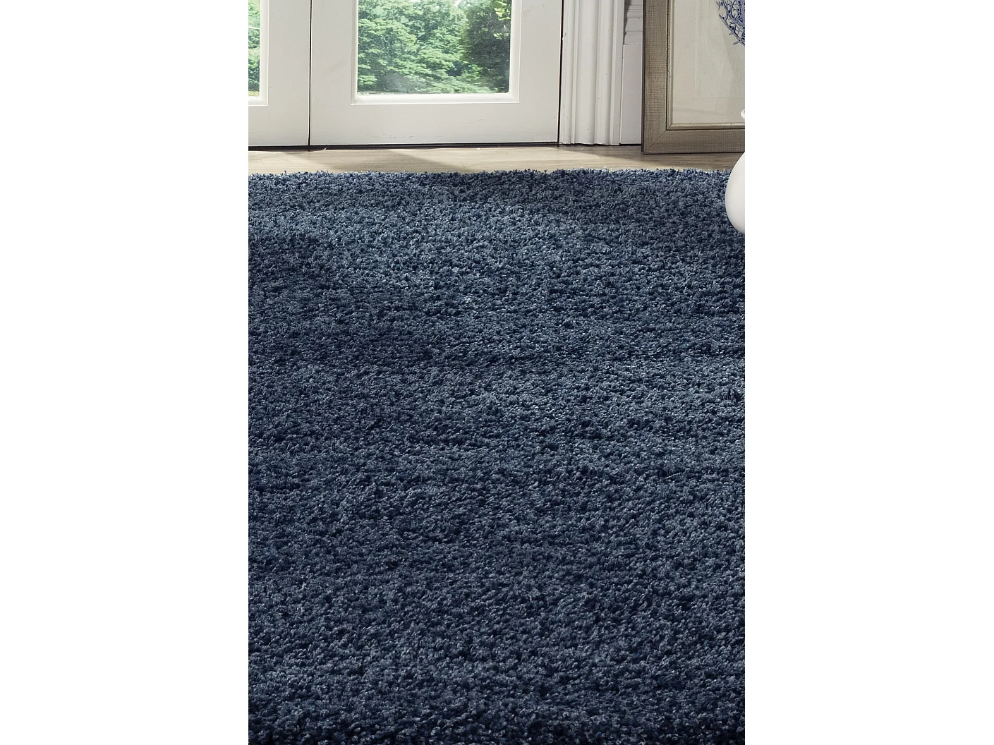 Tapis Bleu Marine 122 X 183 cm - Crosby