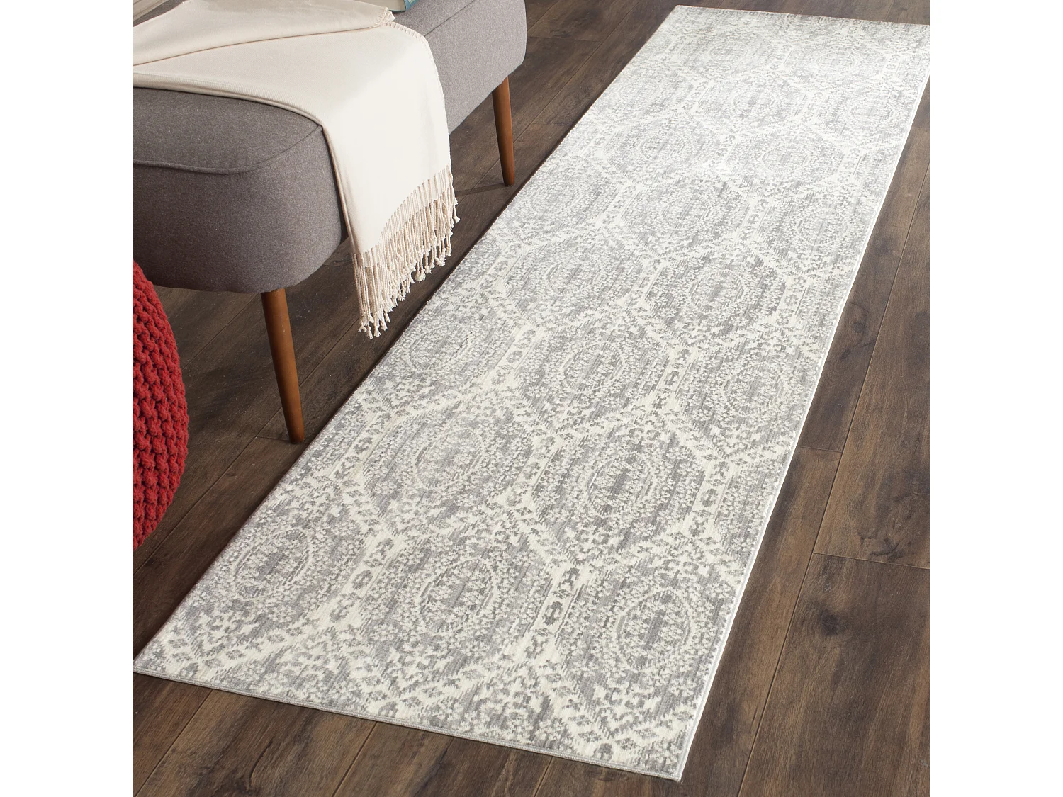 Tapis Rose/Neutre 69 X 244 cm - Marlon