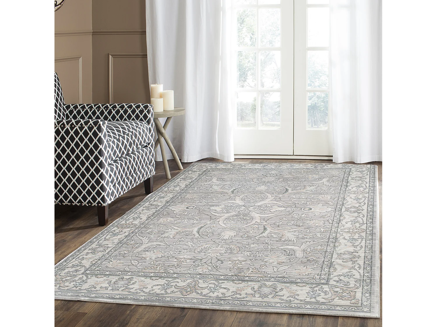 Tapis Rose/Neutre 152 X 244 cm - Miles