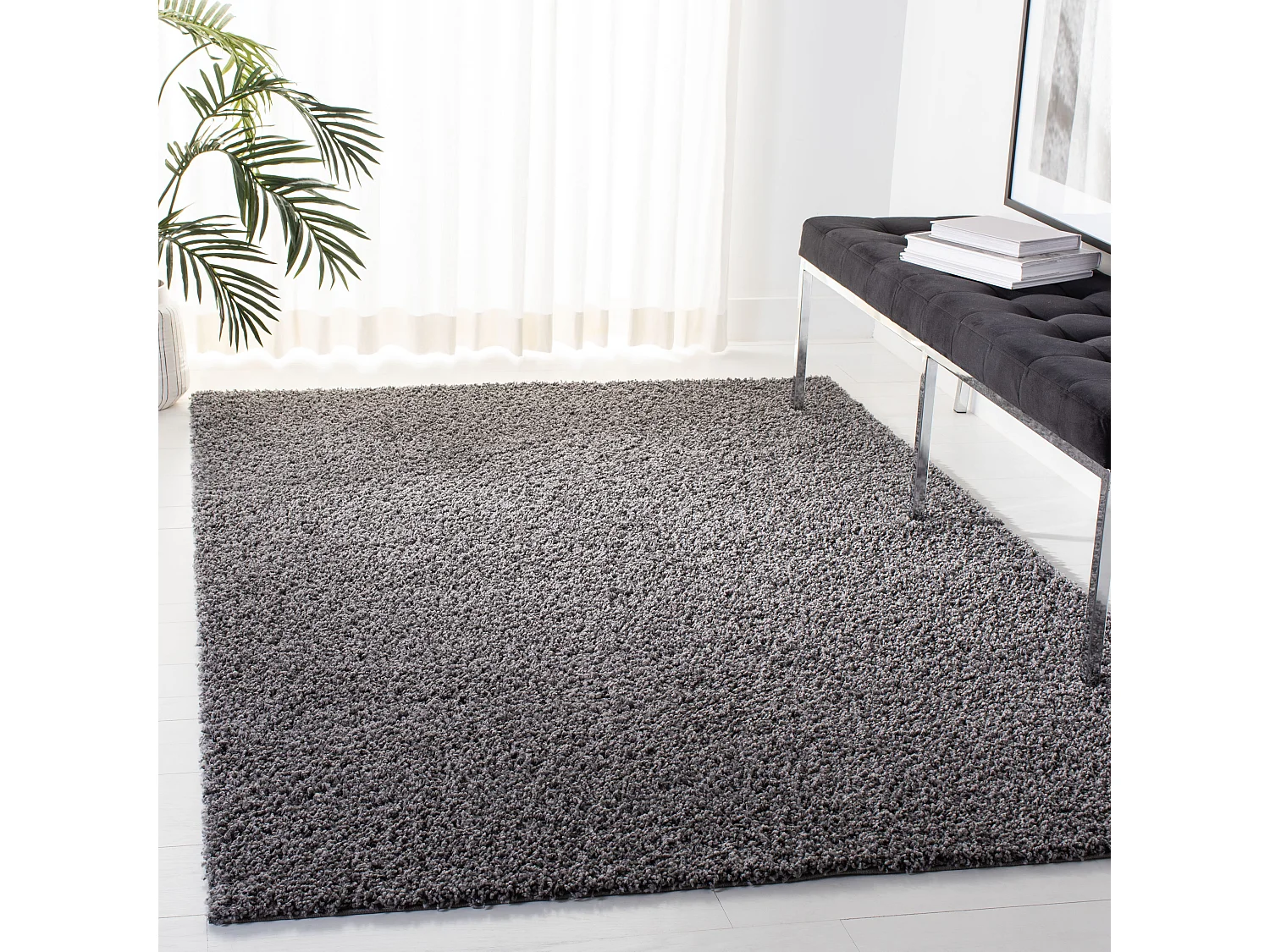 Tapis Gris 122 X 183 cm - Morgan