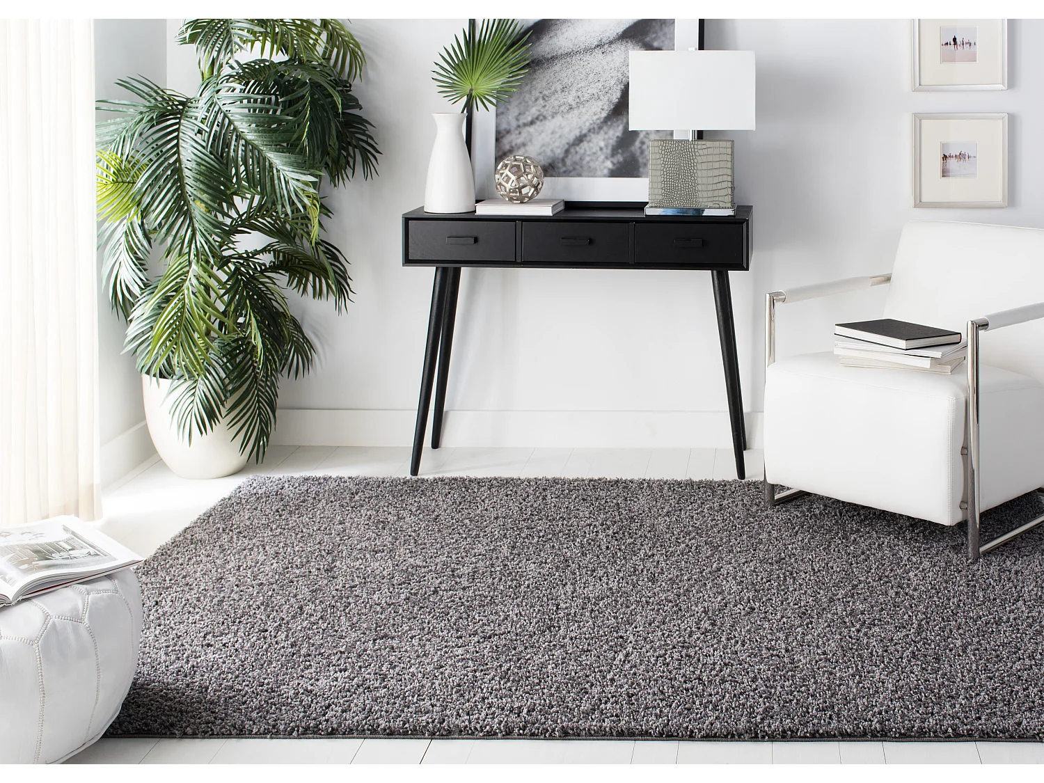 Tapis Gris 122 X 183 cm - Morgan