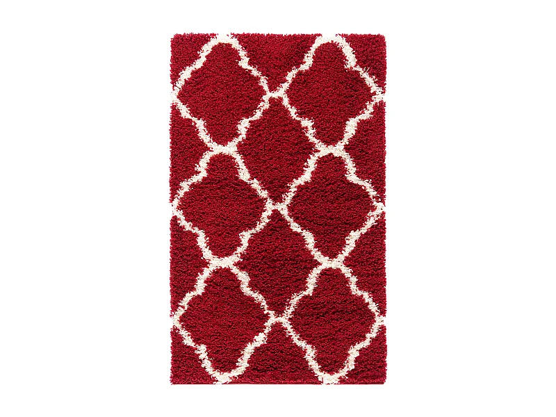 Tapis Rouge/Neutre 122 X 183 cm - Aldo