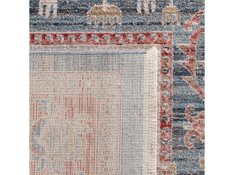 Tapis Bleu/Rouge 91 X 152 cm - Kailani