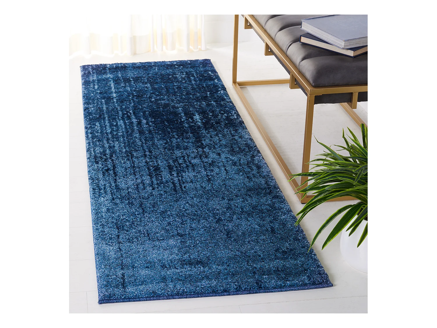 Tapis Bleu/Bleu 69 X 213 cm - Lilianna