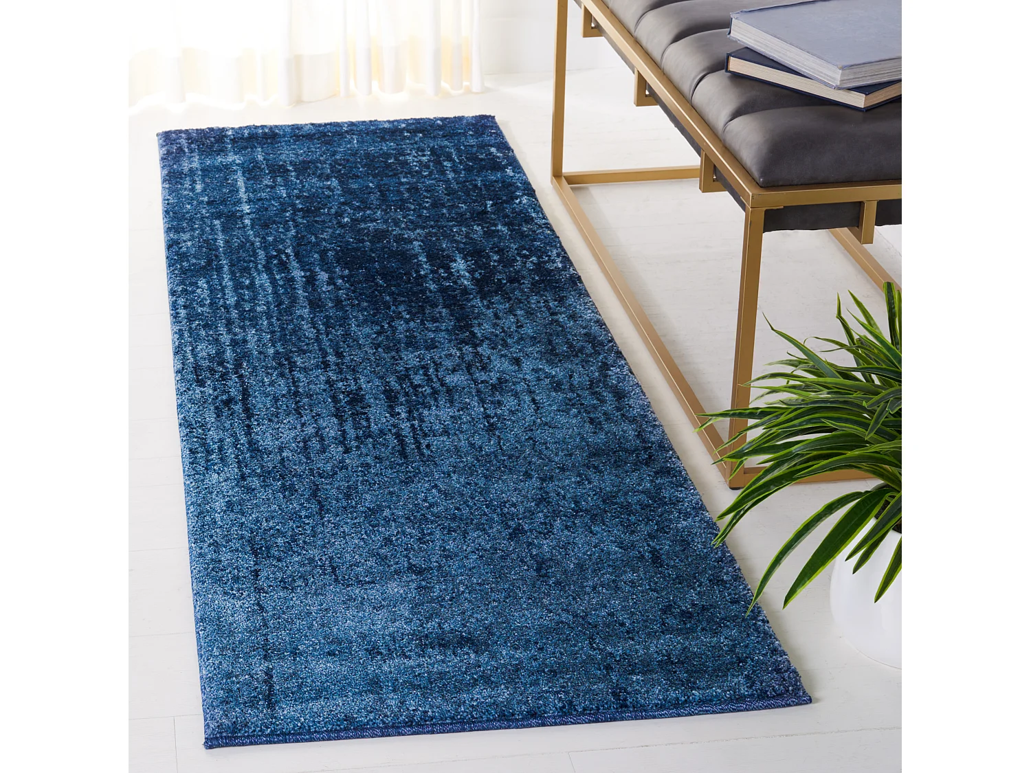 Tapis Bleu/Bleu 69 X 213 cm - Lilianna