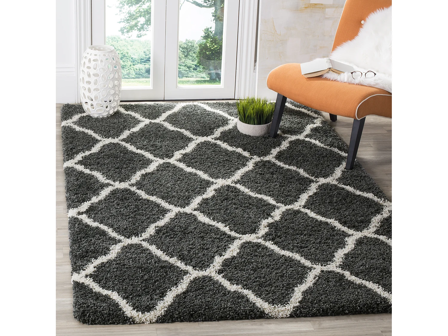 Tapis Gris/Neutre 183 X 274 cm - Brooklyn