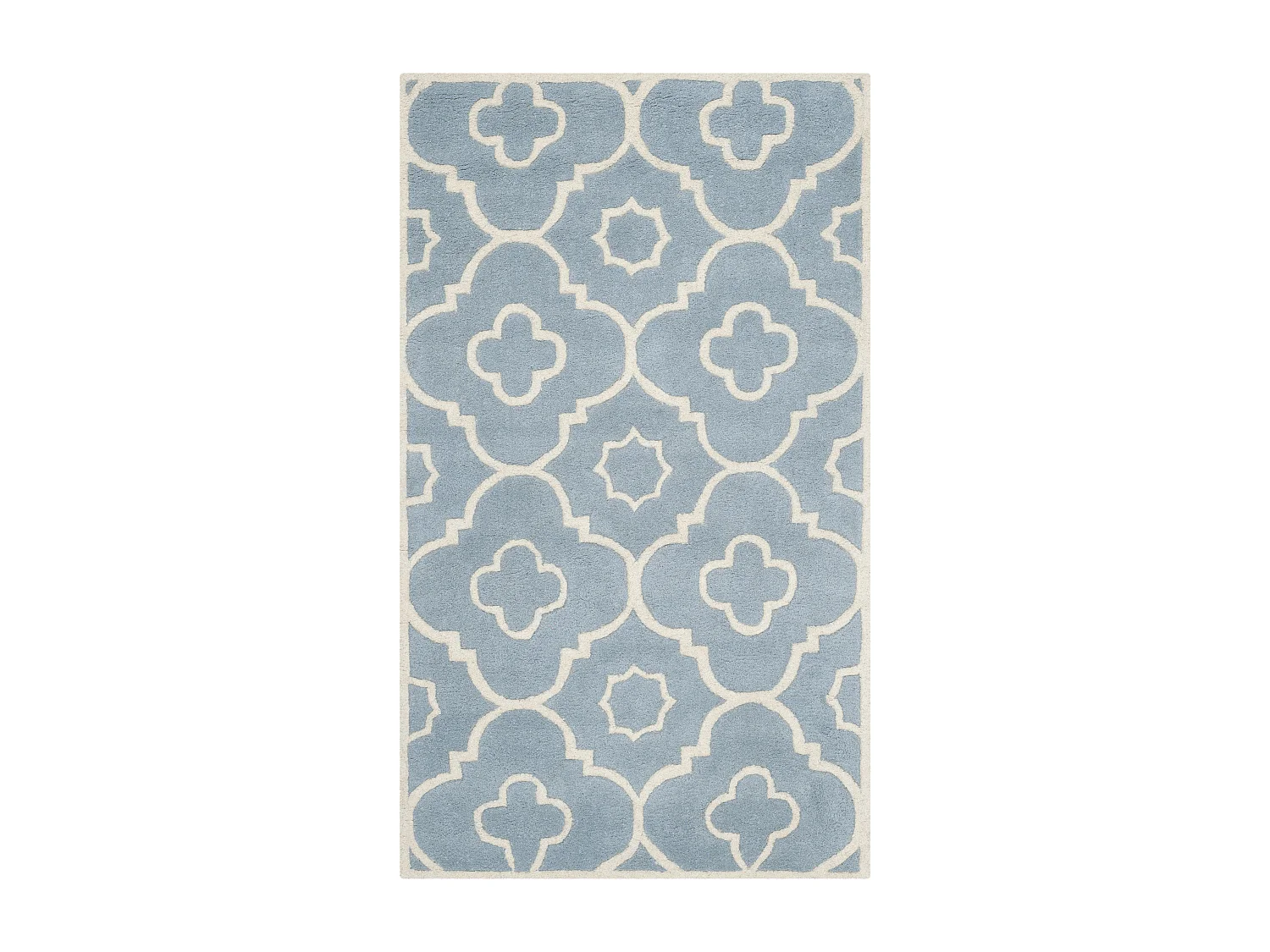 Tapis Bleu/Neutre 122 X 183 cm - Alexa