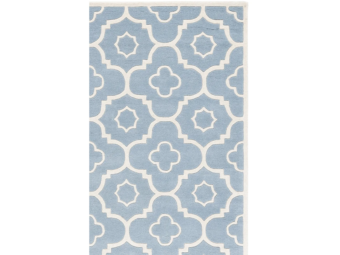 Tapis Bleu/Neutre 122 X 183 cm - Alexa
