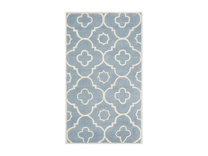 Tapis Bleu/Neutre 122 X 183 cm - Alexa