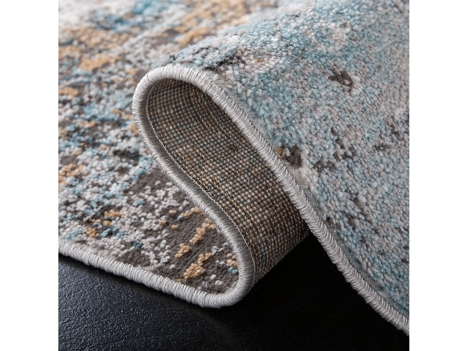 Tapis Gris/Rose 91 X 152 cm - Elise
