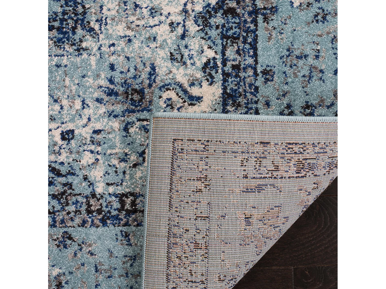Tapis Bleu 91 X 152 cm - Nichol