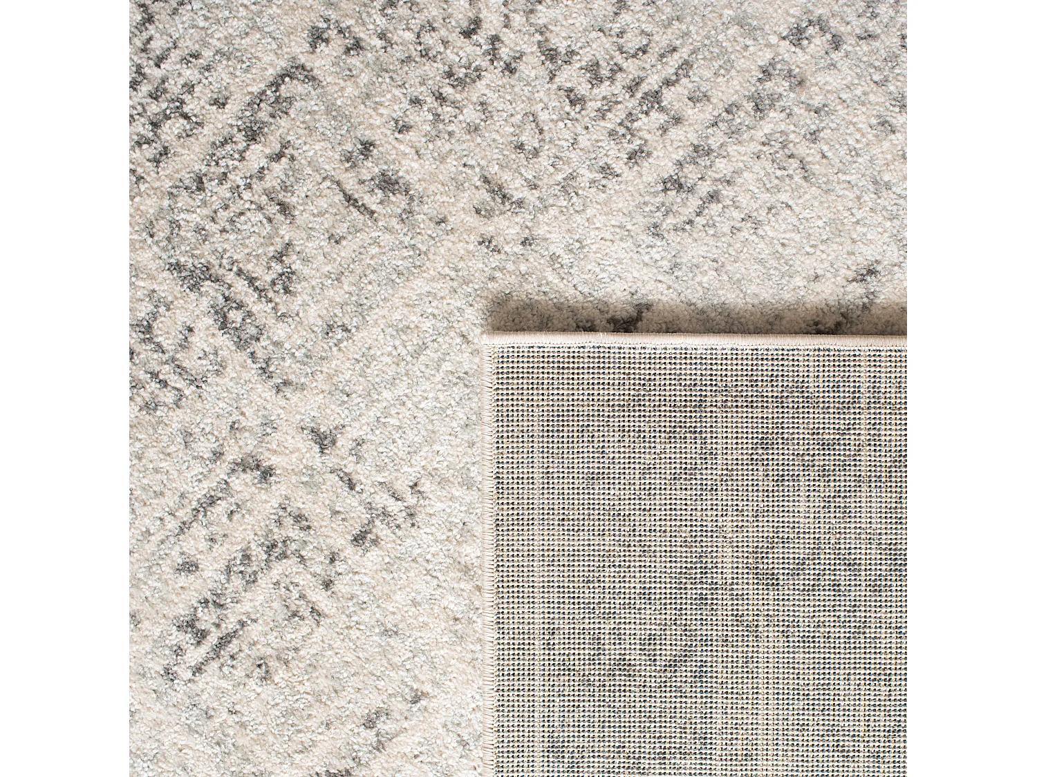 Tapis Neutre/Gris 122 X 183 cm - Catherine