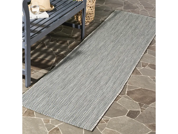 Tapis Gris/Bleu Marine 69 X 201 cm - Cassiopeia