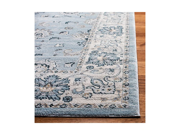 Tapis Bleu/Neutre 66 X 213 cm - Alayna