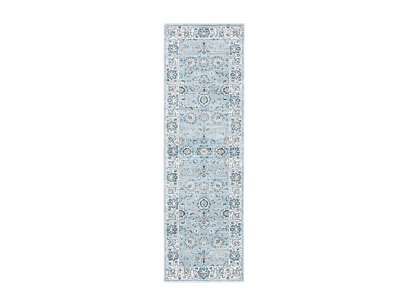 Tapis Bleu/Neutre 66 X 213 cm - Alayna