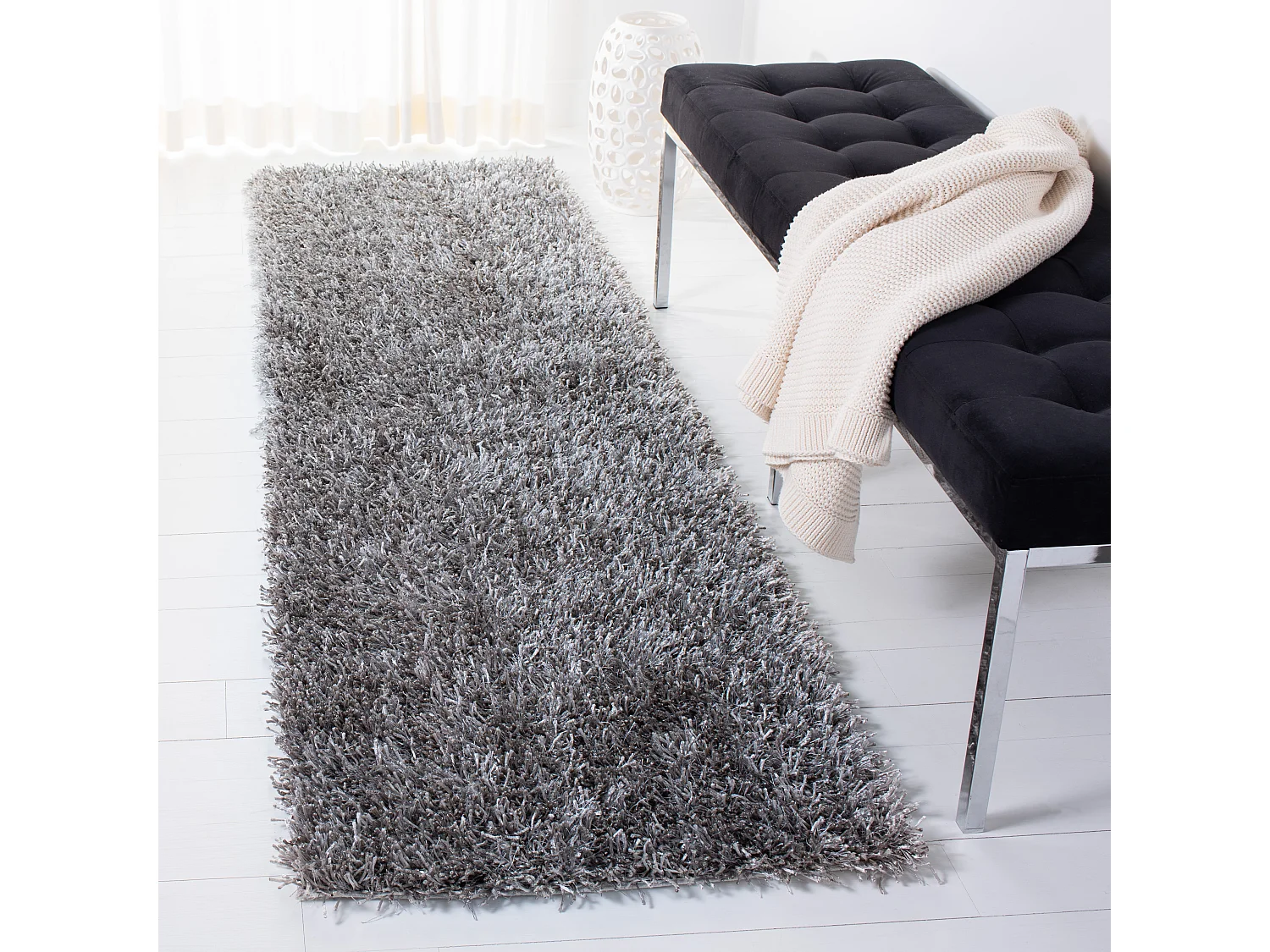 Tapis Gris 69 X 244 cm - Mara