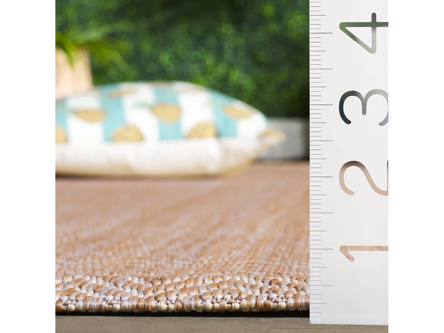 Tapis Naturel/Crème 69 X 201 cm - Della
