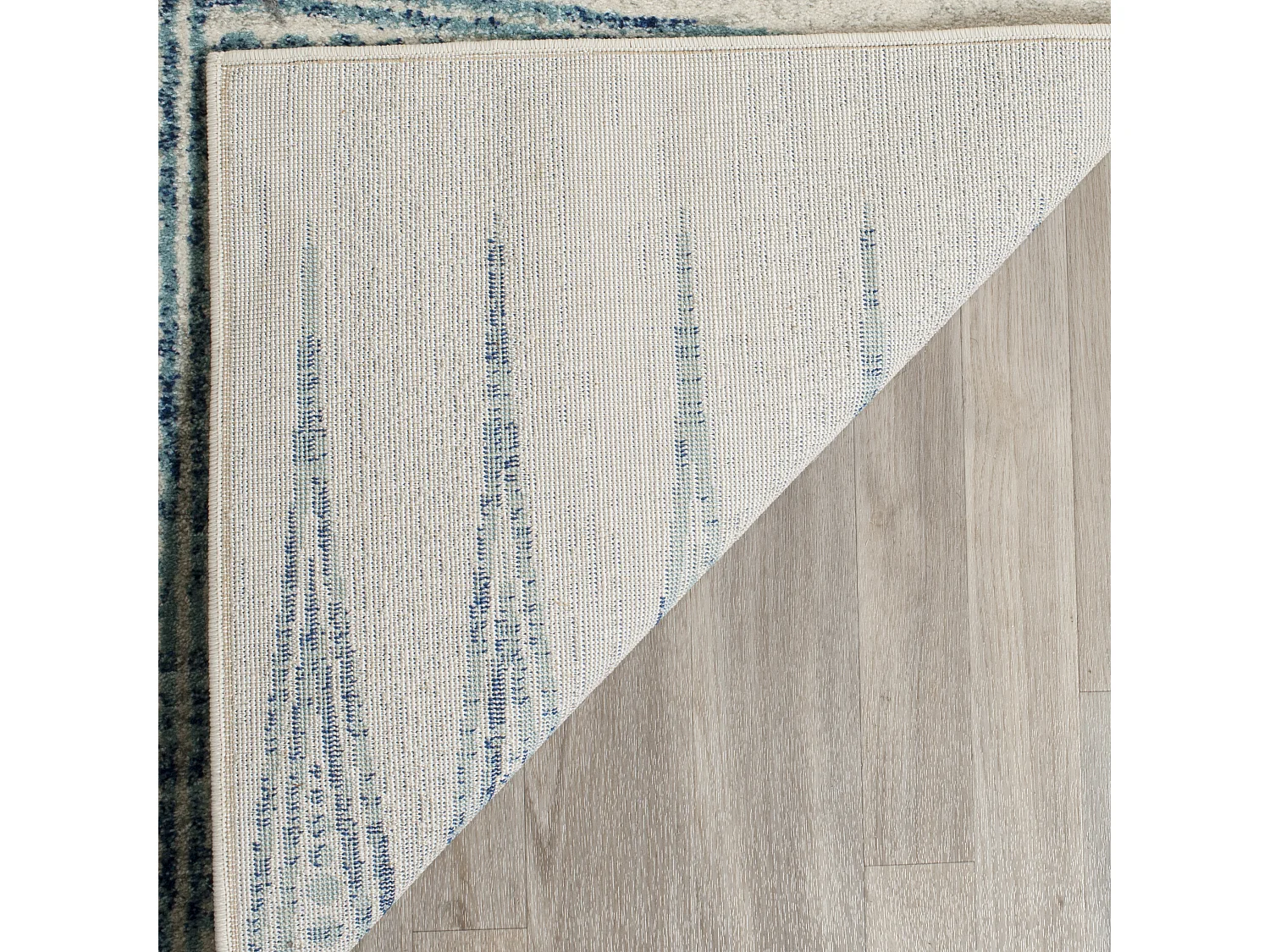 Tapis Neutre/Bleu 122 X 183 cm - Gianna