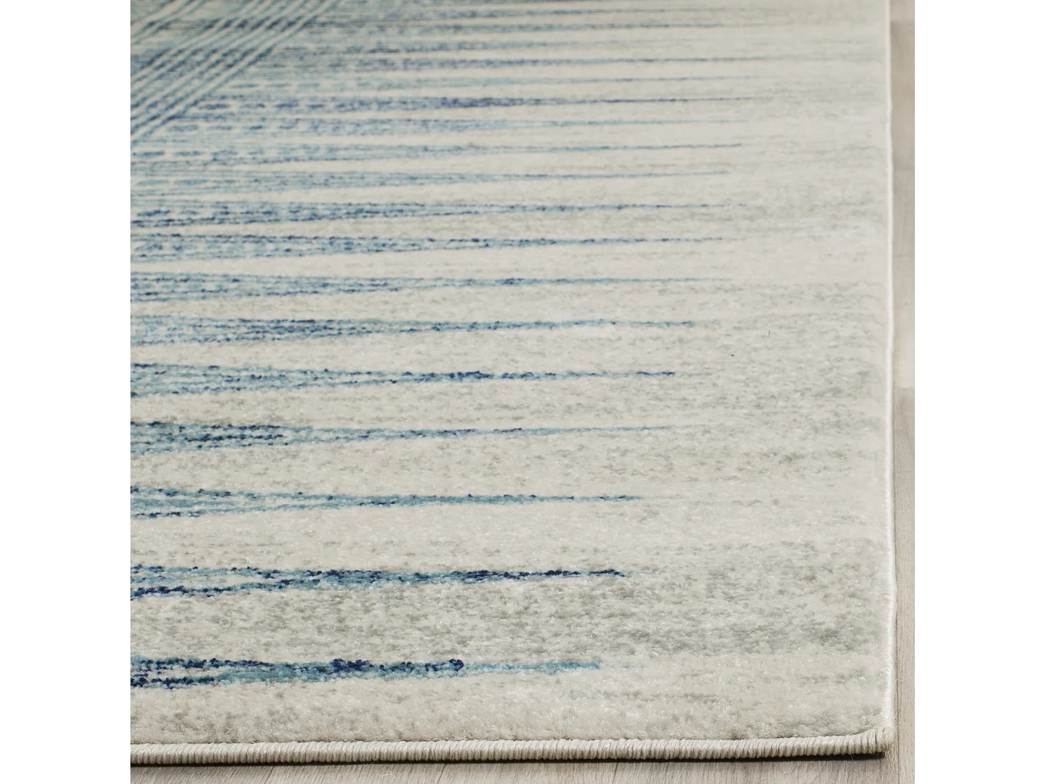 Tapis Neutre/Bleu 122 X 183 cm - Gianna