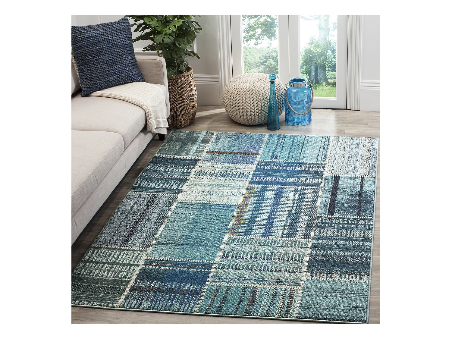 Tapis Multicolore 155 X 231 cm - Deltana