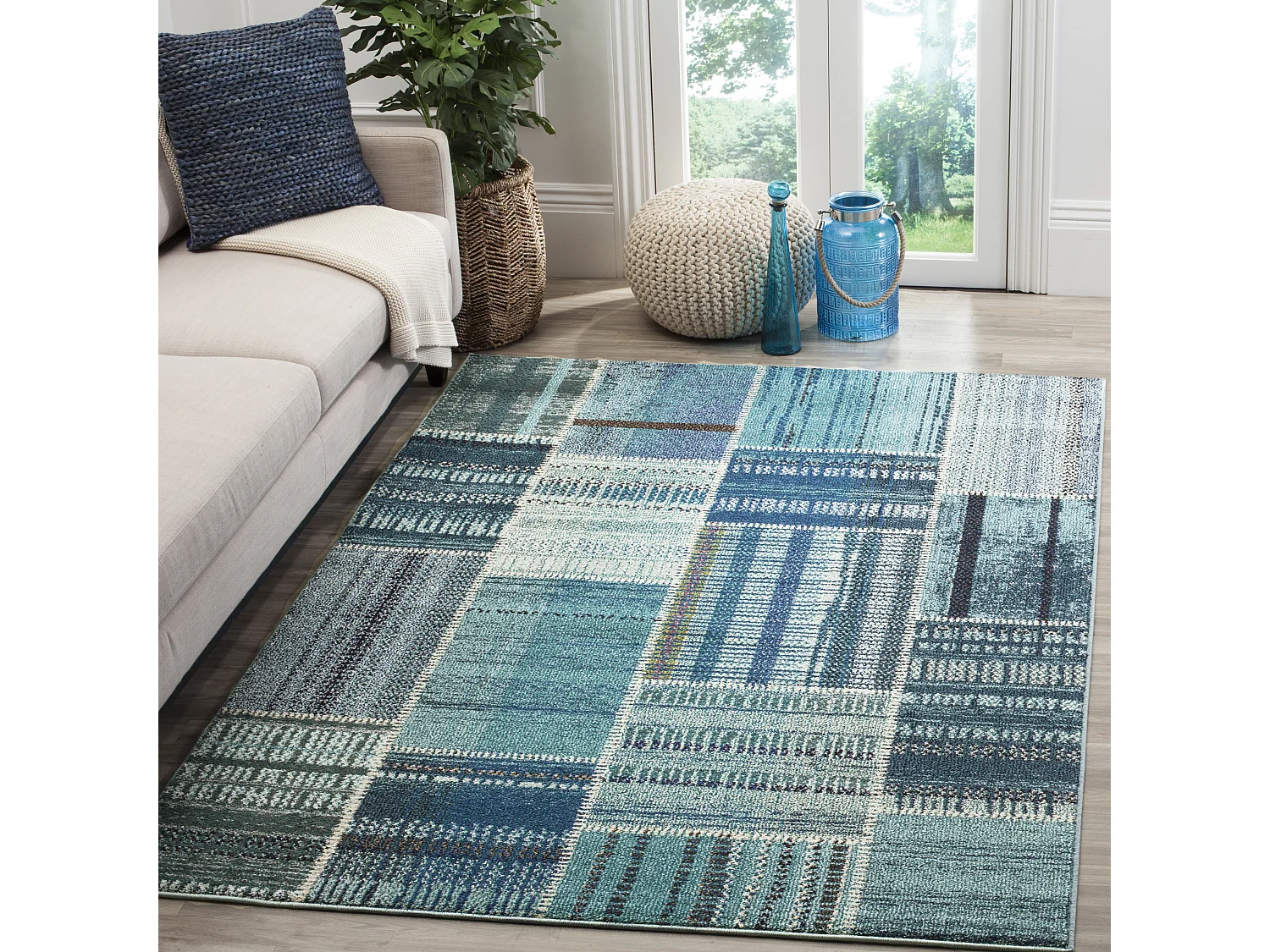Tapis Multicolore 155 X 231 cm - Deltana