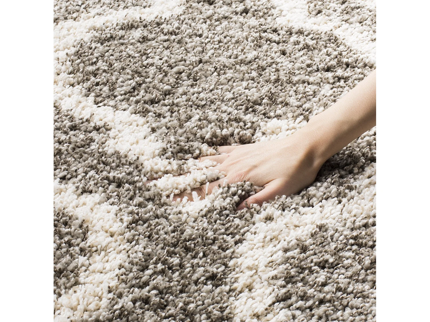 Tapis Gris/Neutre 91 X 152 cm - Mati