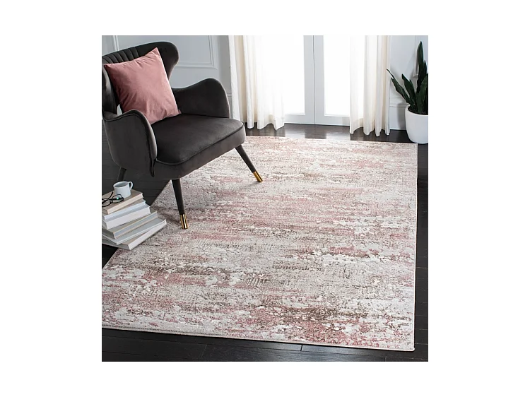 Tapis Beige/Rose 122 X 183 cm - Oaklee