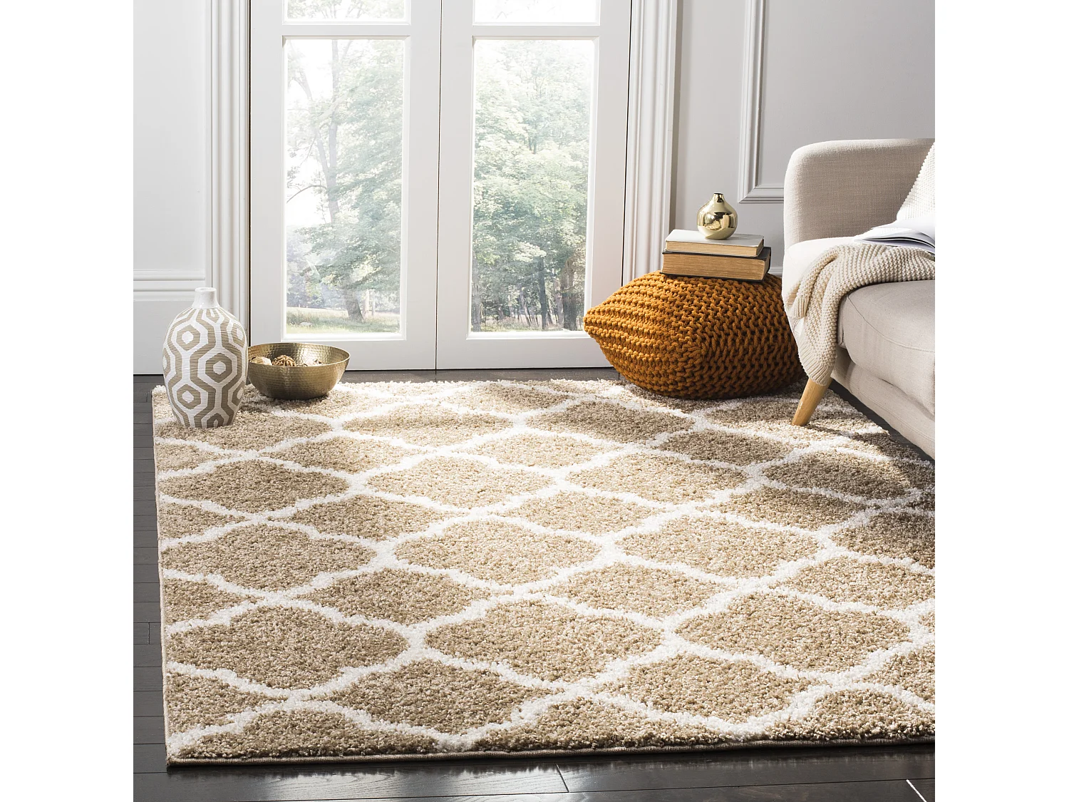 Tapis Neutre/Neutre 122 X 183 cm - Yasmin