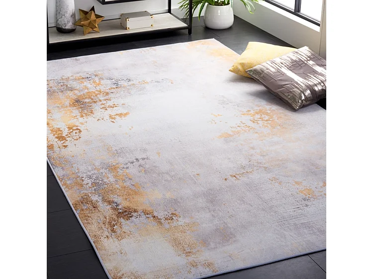Tapis Gris/Or 183 X 274 cm - Aviva