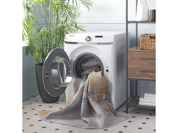 Tapis Gris/Or 183 X 274 cm - Aviva