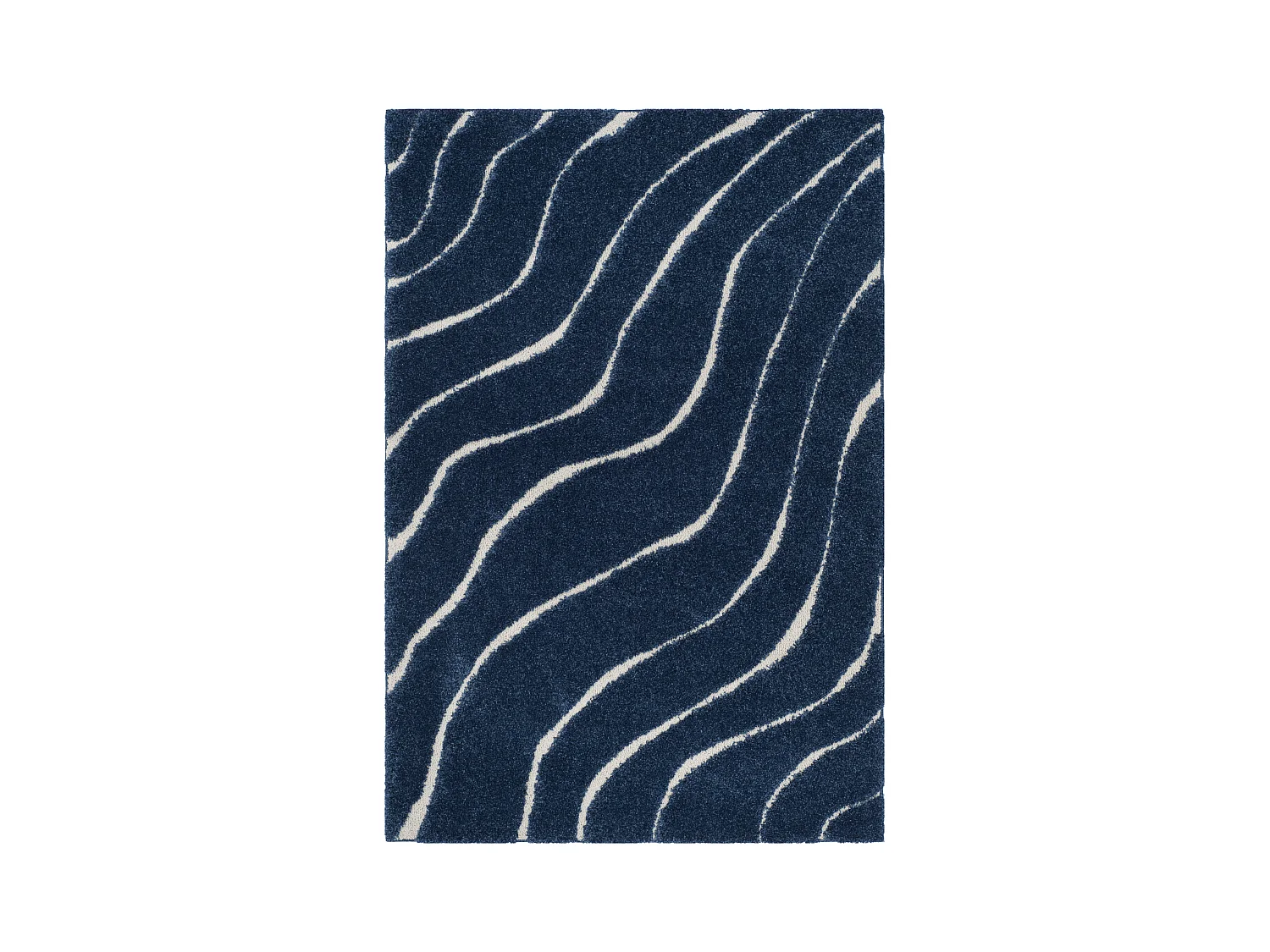 Tapis Bleu Marine/Neutre 183 X 274 cm - Raton