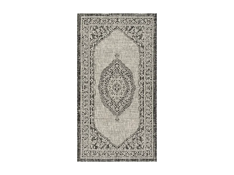 Tapis Gris/Noir 79 X 152 cm - Amira