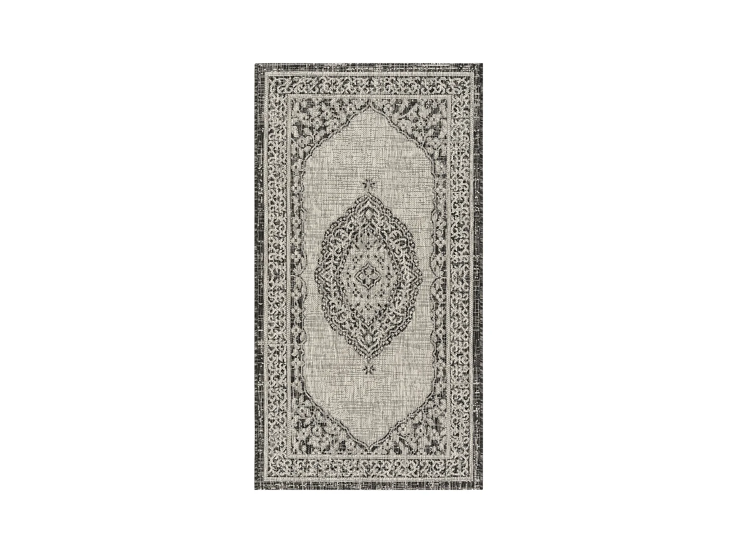 Tapis Gris/Noir 79 X 152 cm - Amira