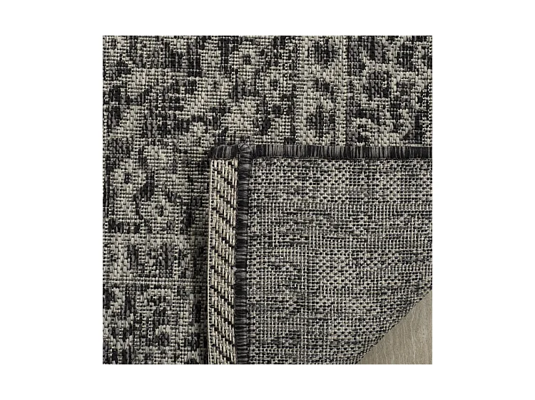 Tapis Gris/Noir 79 X 152 cm - Amira