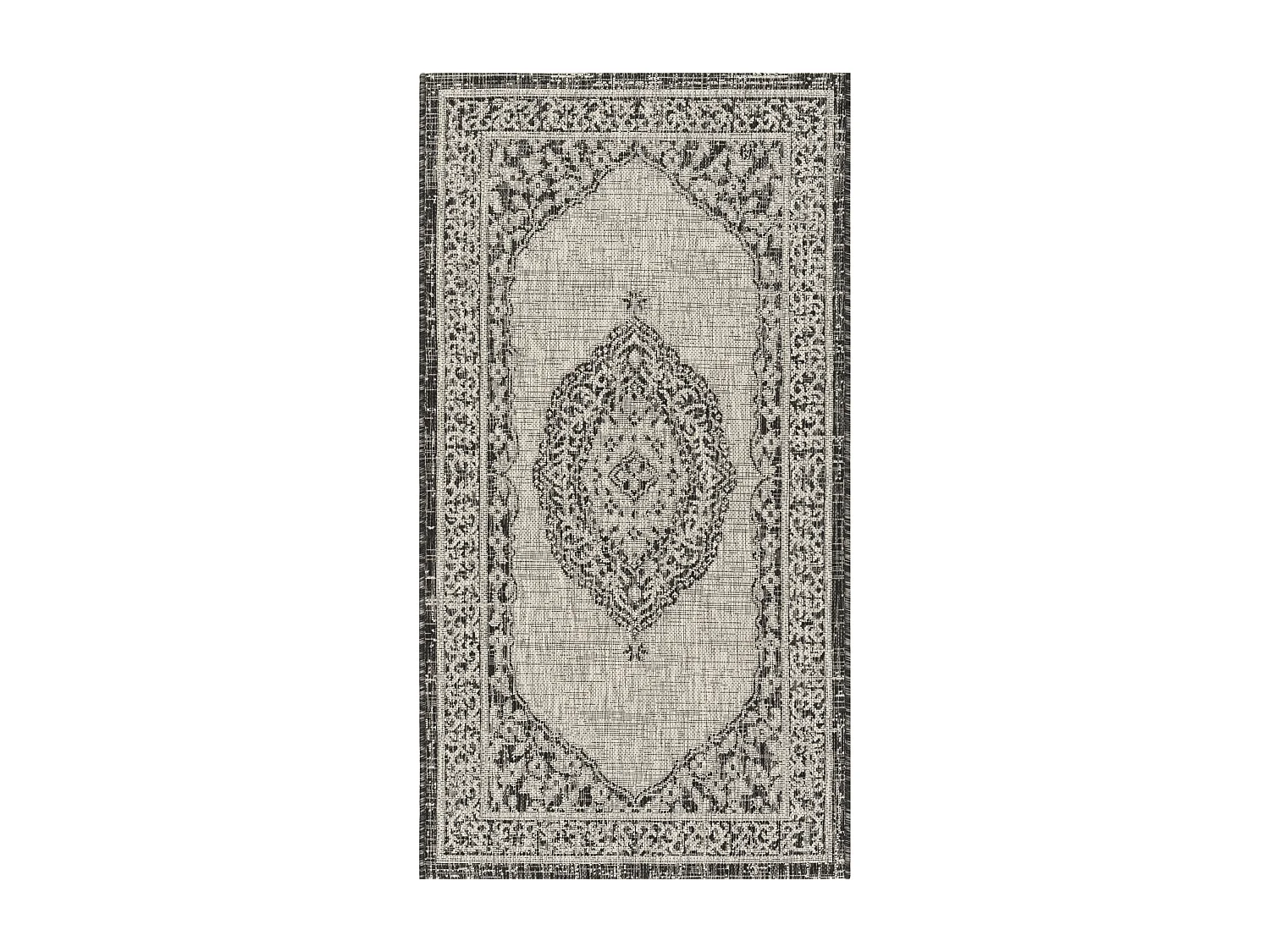 Tapis Gris/Noir 79 X 152 cm - Amira