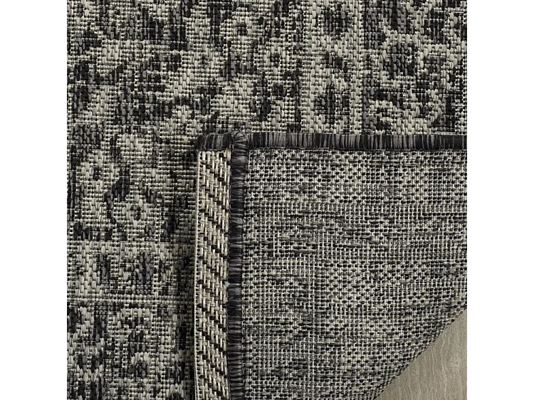 Tapis Gris/Noir 79 X 152 cm - Amira