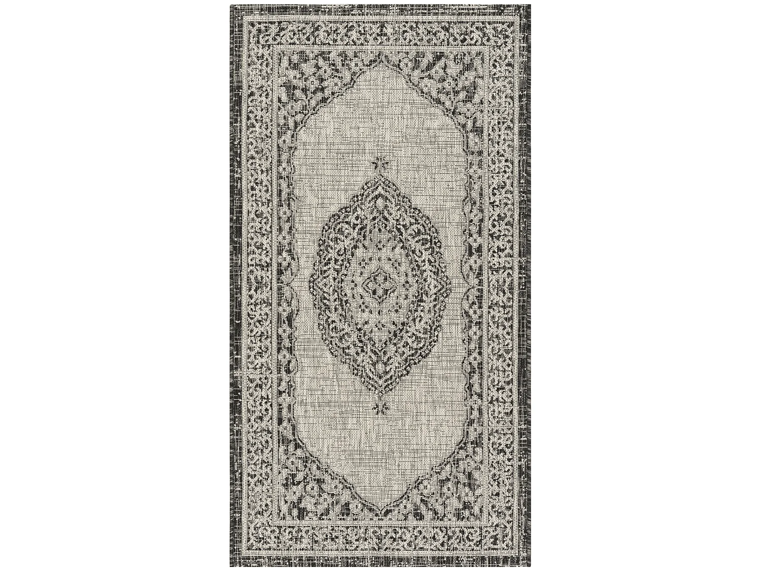 Tapis Gris/Noir 79 X 152 cm - Amira