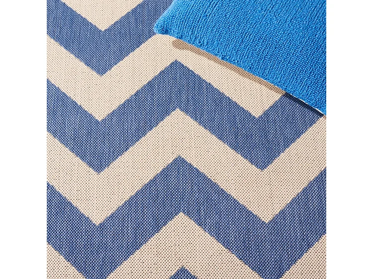 Tapis Bleu/Neutre 79 X 152 cm - Chelsea