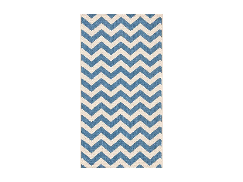 Tapis Bleu/Neutre 79 X 152 cm - Chelsea