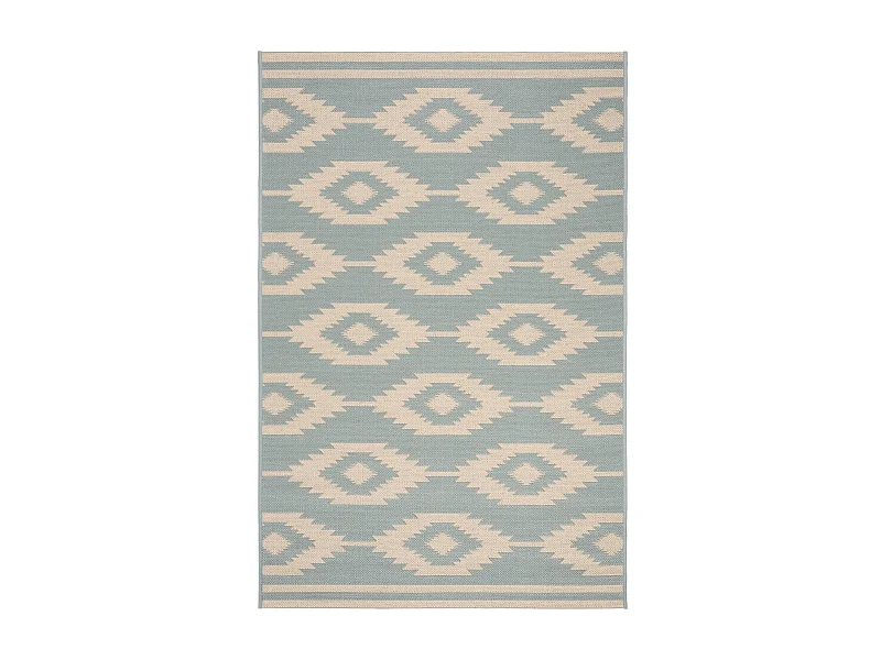 Tapis Bleu/Neutre 79 X 152 cm - Budelli