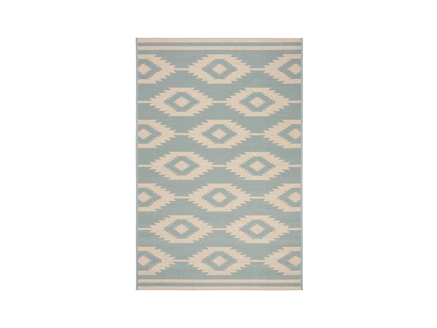 Tapis Bleu/Neutre 79 X 152 cm - Budelli