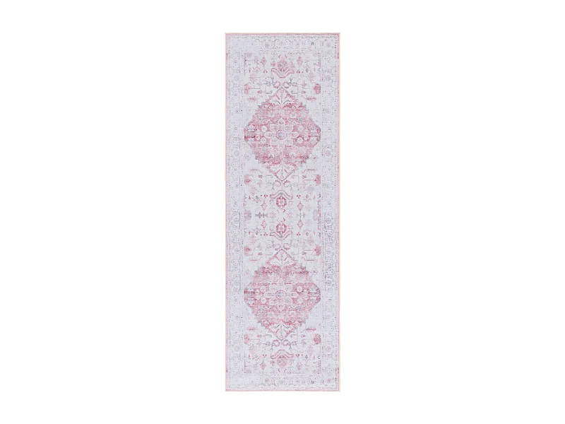 Tapis Beige/Rouge 76 X 244 cm - Cosima