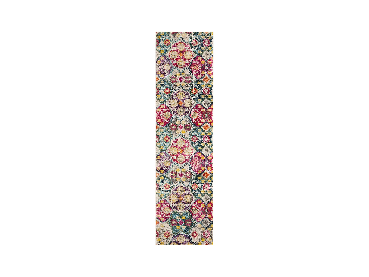Tapis Gris/Rose 66 X 244 cm - Mandore Area