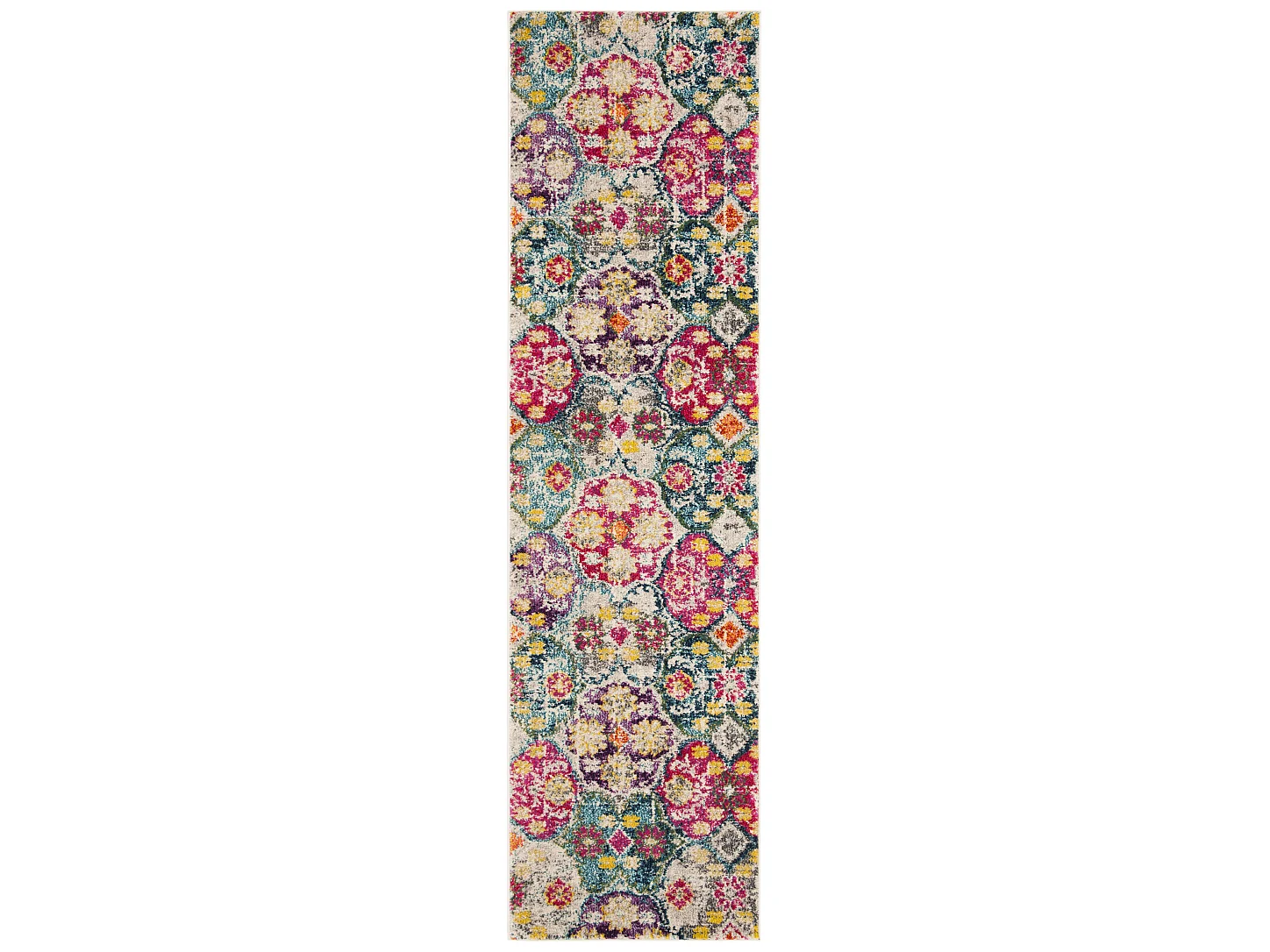 Tapis Gris/Rose 66 X 244 cm - Mandore Area